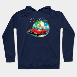 Mod.3 Arcade Out Run OutRun Video Game Hoodie
